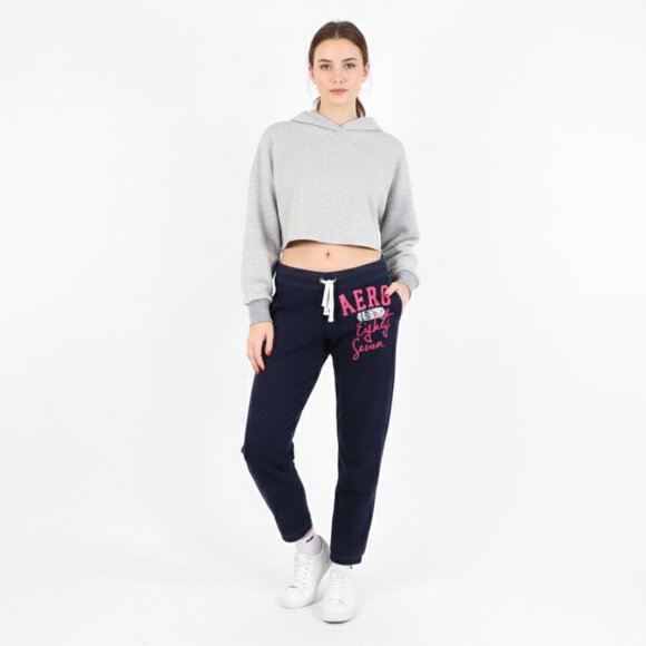 *Aeropostal Low Rise Navy Track Pant - Picture 1 of 5